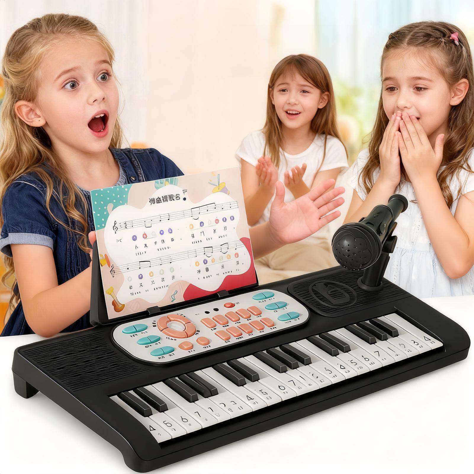 Song With Musical Instrument - Elektrische piano voor kinderen, 37-babytetsenbord met
