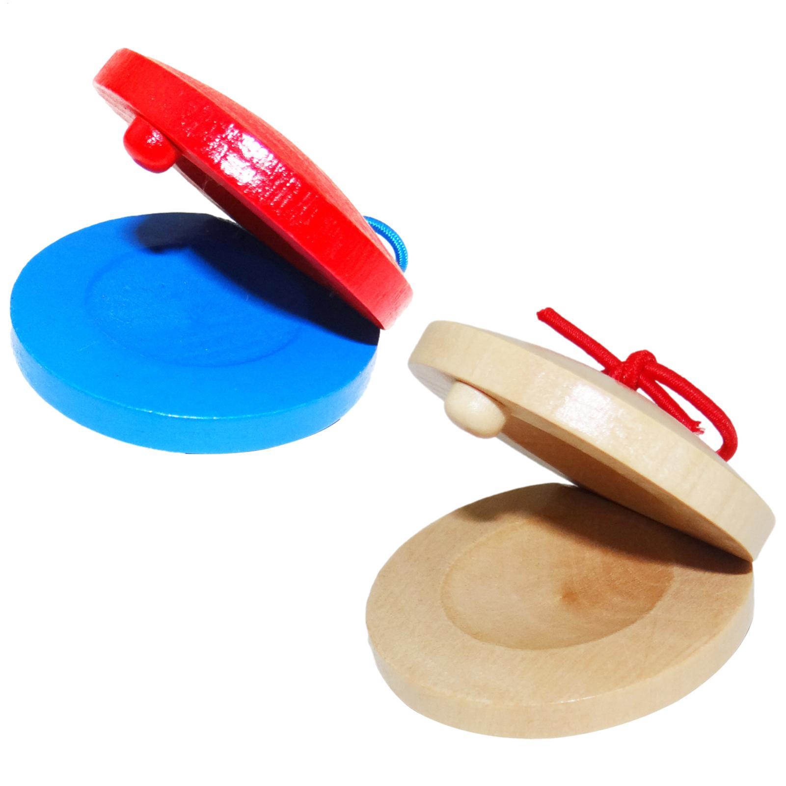 Musical Instrument For Babies - Houten castagnetten Muziekinstrumenten voor kinderen Duurzaam