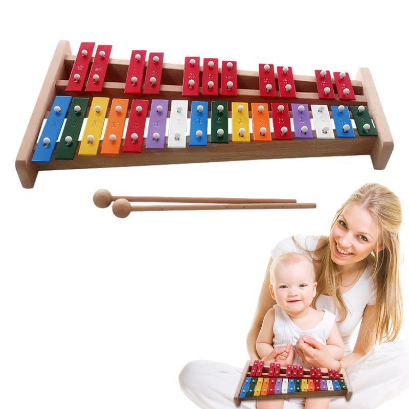 Musical Instrument Xylophone - 27 Noot Xylofoon Handbel Kleurrijke Percussie