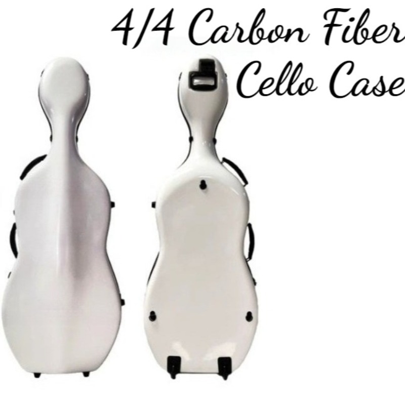 Musical Instrument Accessories - 4/4 Koolstofvezel Cello Case Krasbestendig Slijtvast