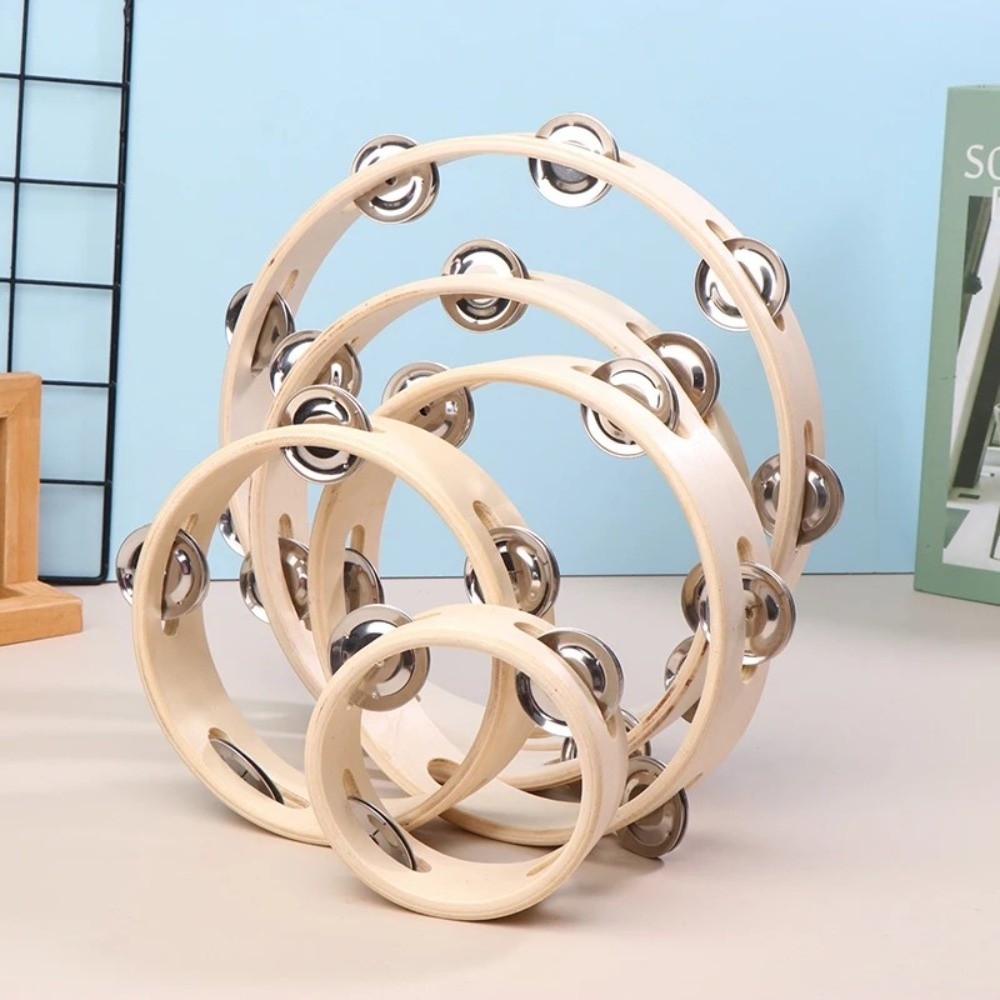 Musical Instrument Kids - Nieuwe 4/6/7/8/10 Inch Handtrommels Houten Ringen