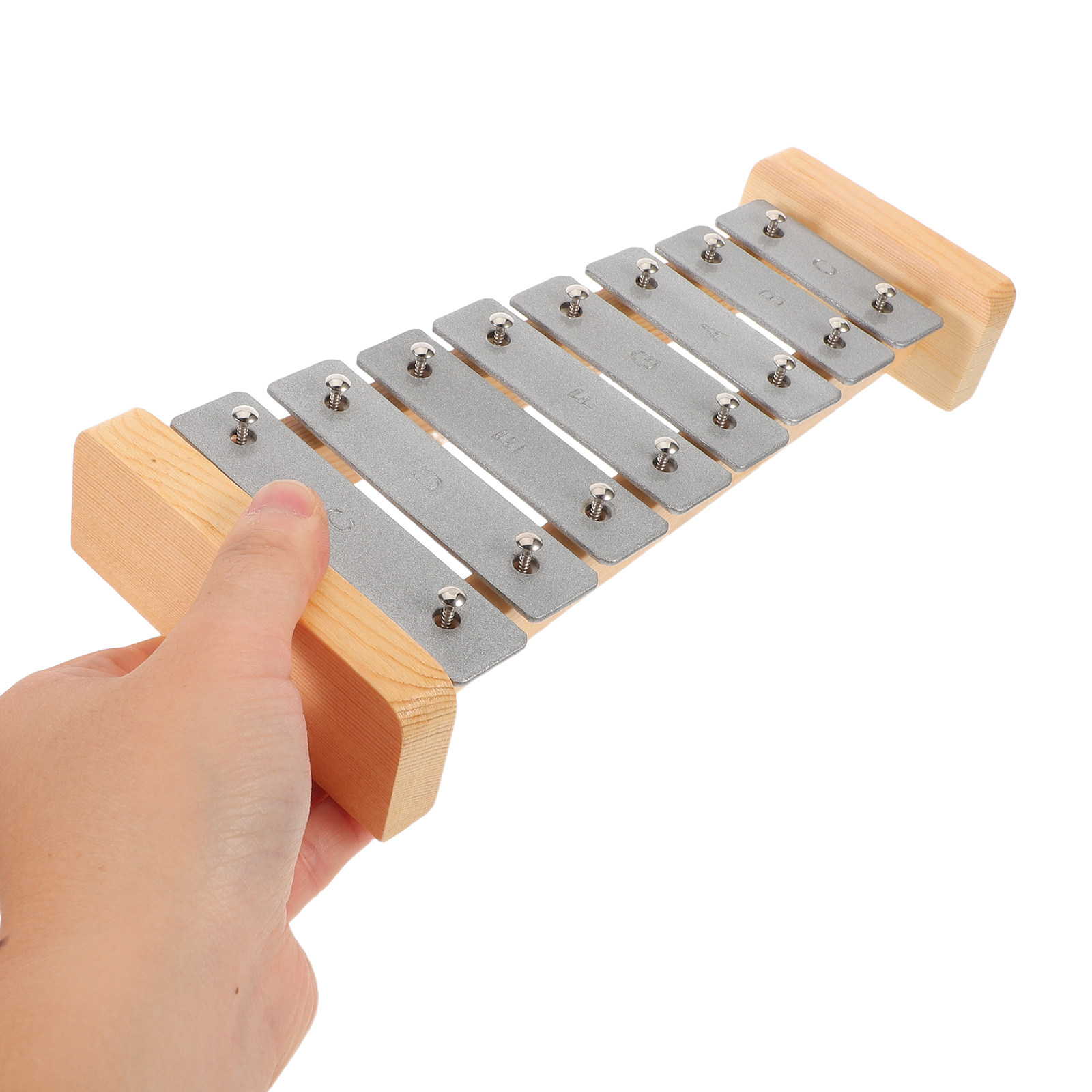 Musical Instrument Xylophone - 8-toons aluminium glockenspiel xylofoon, vroeg educatief