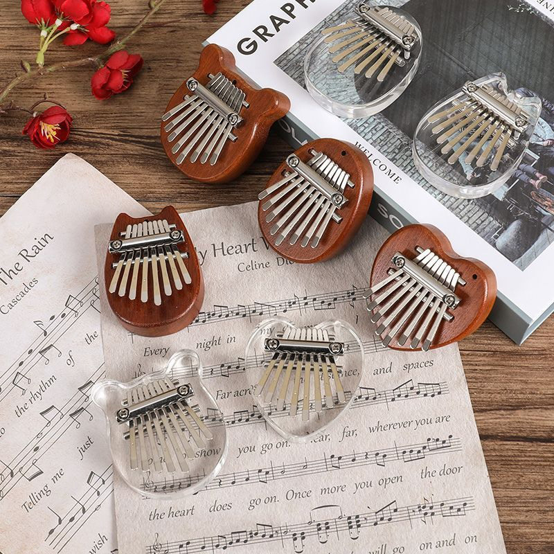 Musical Instrument Kids - 5*7 cm 8Key Kalimba Duim Piano