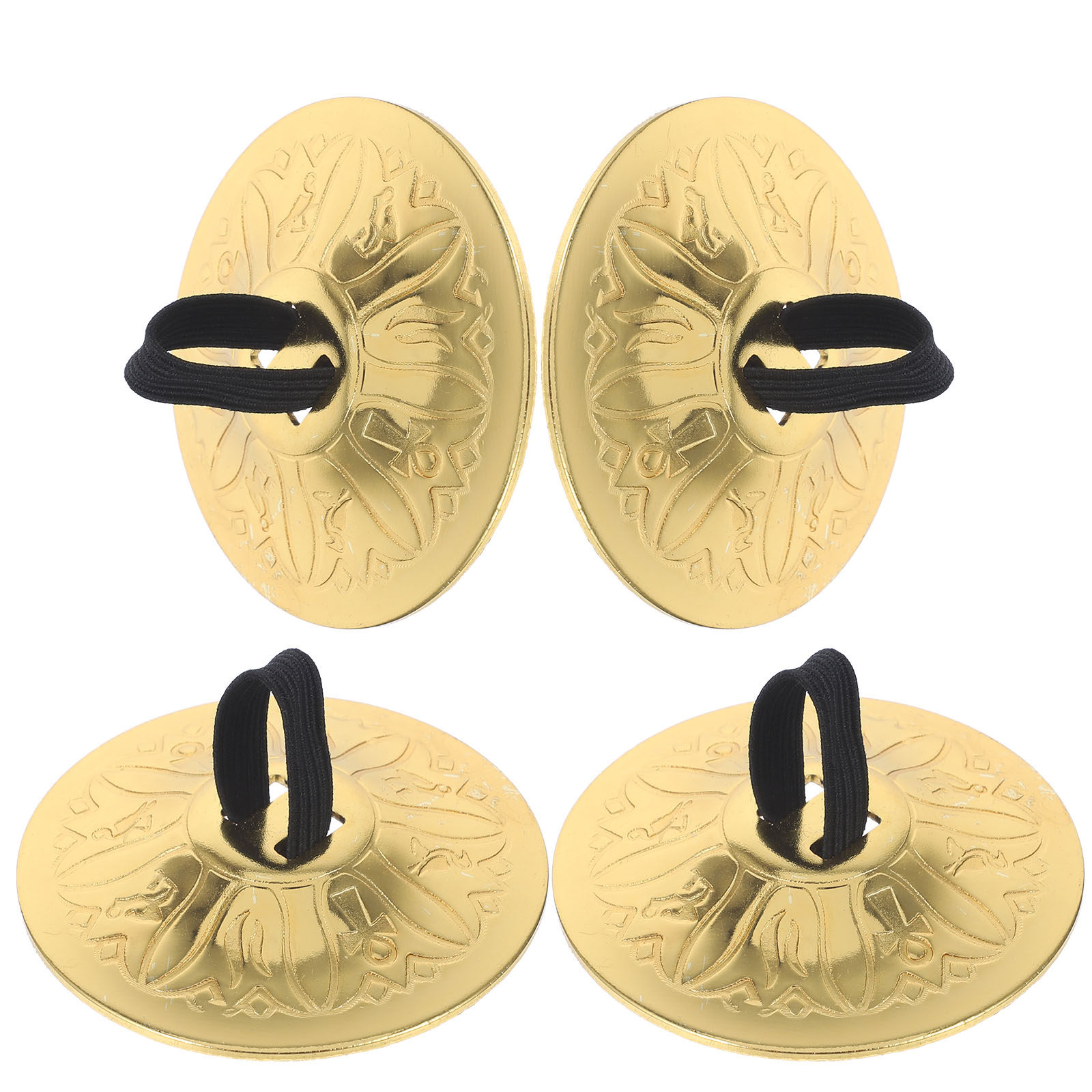 Musical Instrument Kids - 2 paar koperen cimbaal voor kinderen,