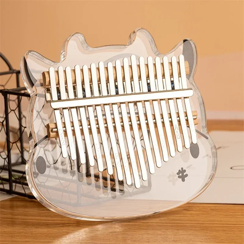 Musical Instrument Kids - Schattige dierenkalimba Mbira 17-toetsen duimpiano met