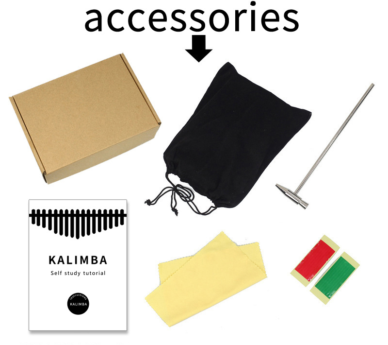 Kleurrijke 21 Key Kalimba Kids - Musical Instrument Kids recensie en prijs