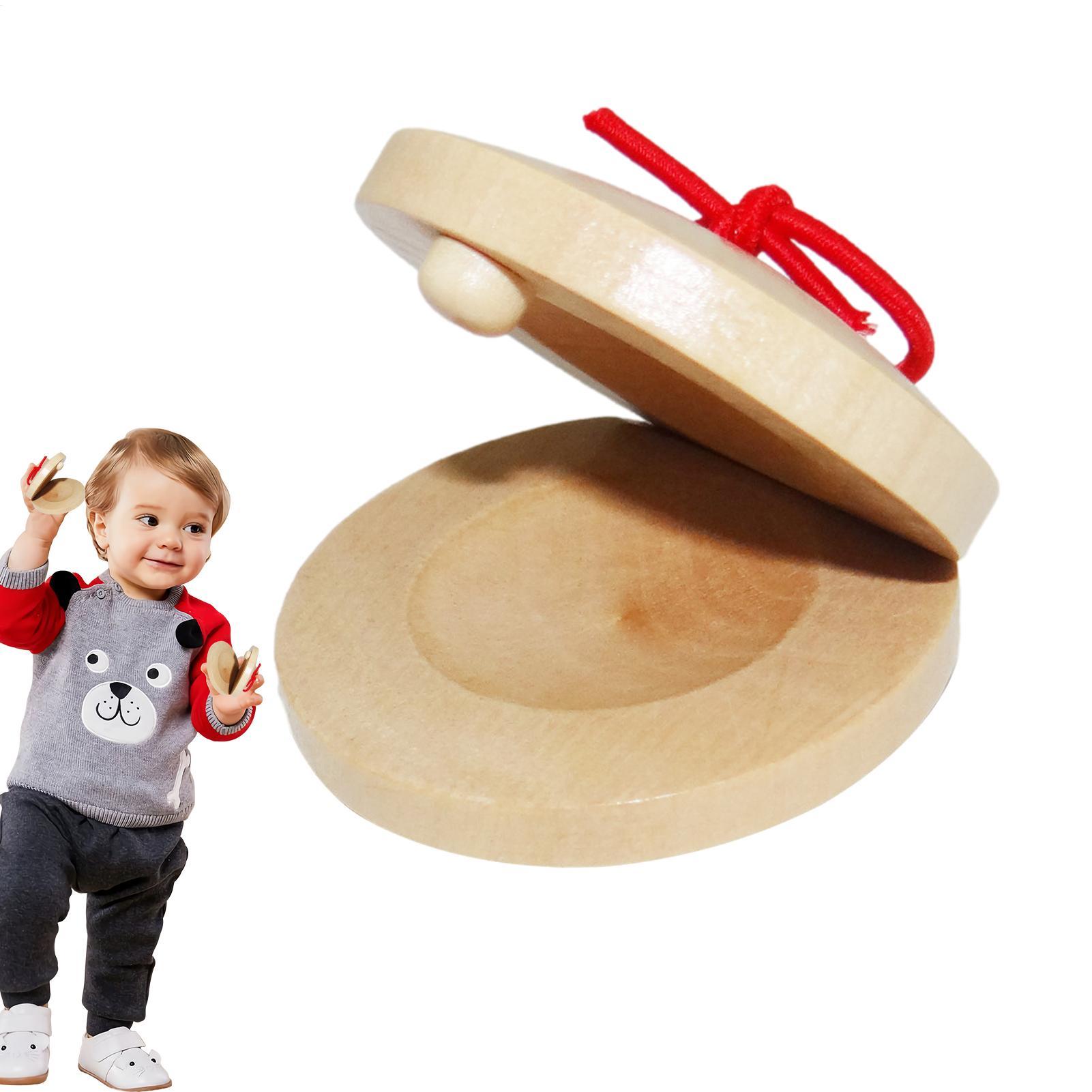 Houten castagnetten Muziekinst - Musical Instrument For Babies recensie en prijs