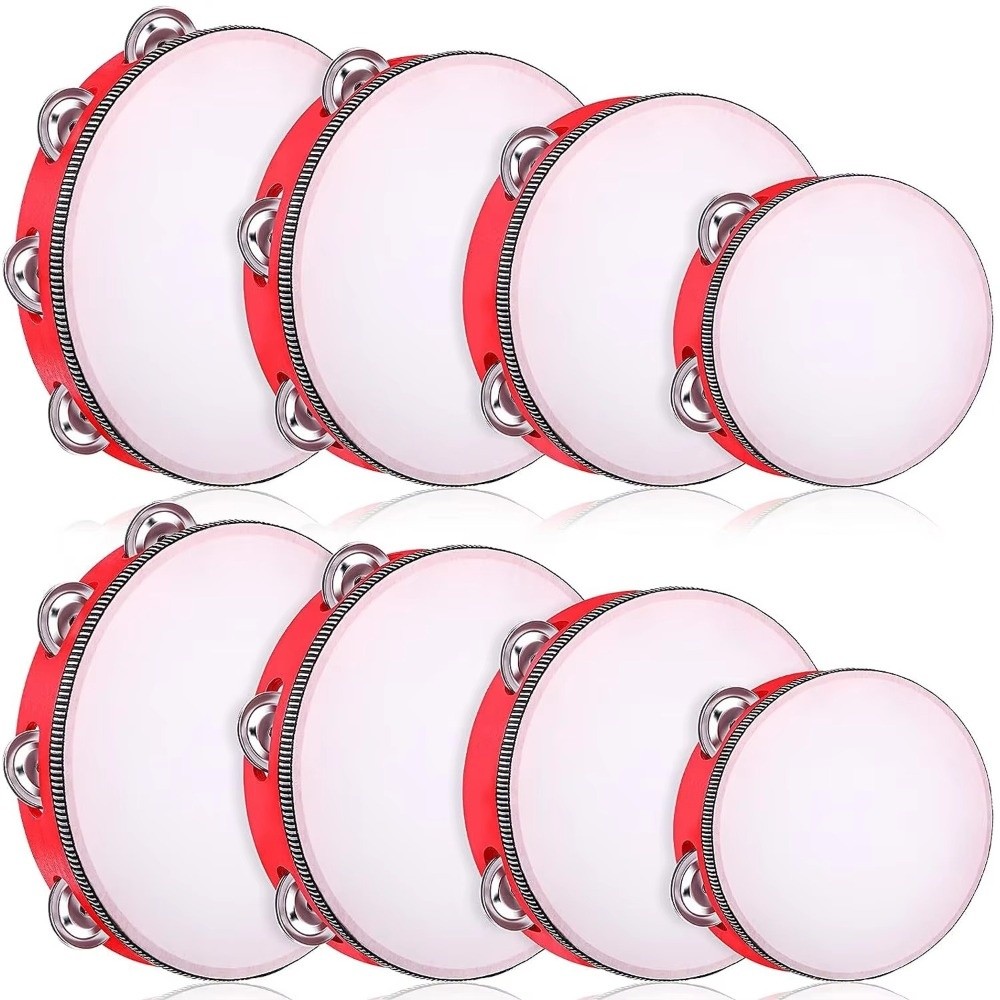 4/6/8/10 Inch Hand Held Drum M - Musical Instrument Kids recensie en prijs