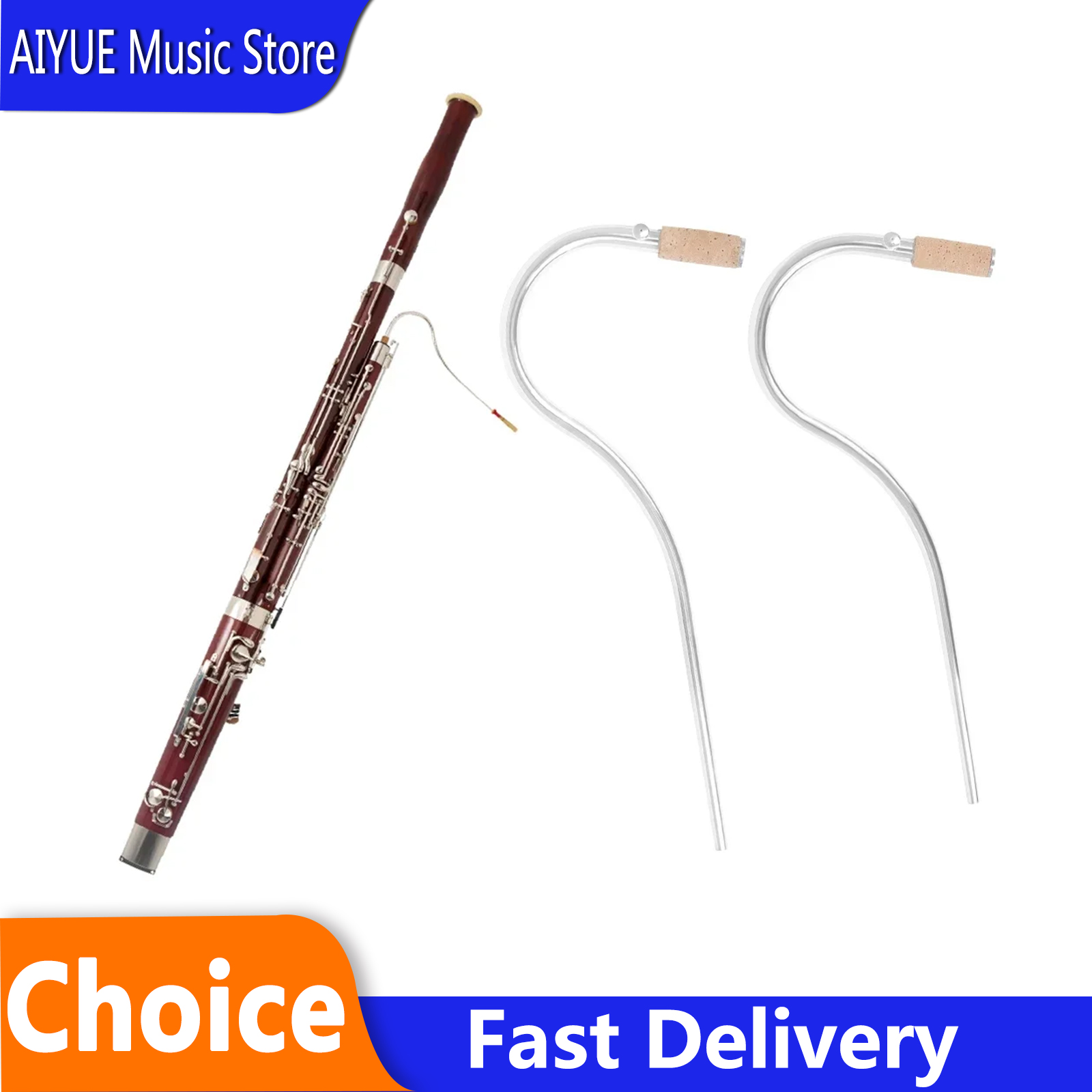 2 stuks fagot, verzilverd, geb - Musical Instrument Bassoon recensie en prijs