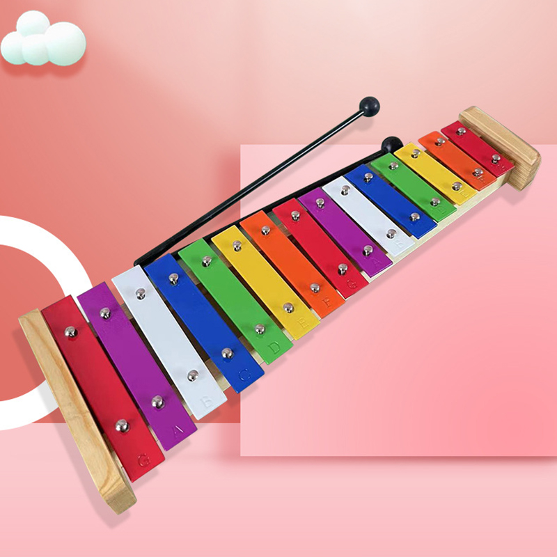 15 toetsen xylofoon voor kinde - Musical Instrument Xylophone recensie en prijs