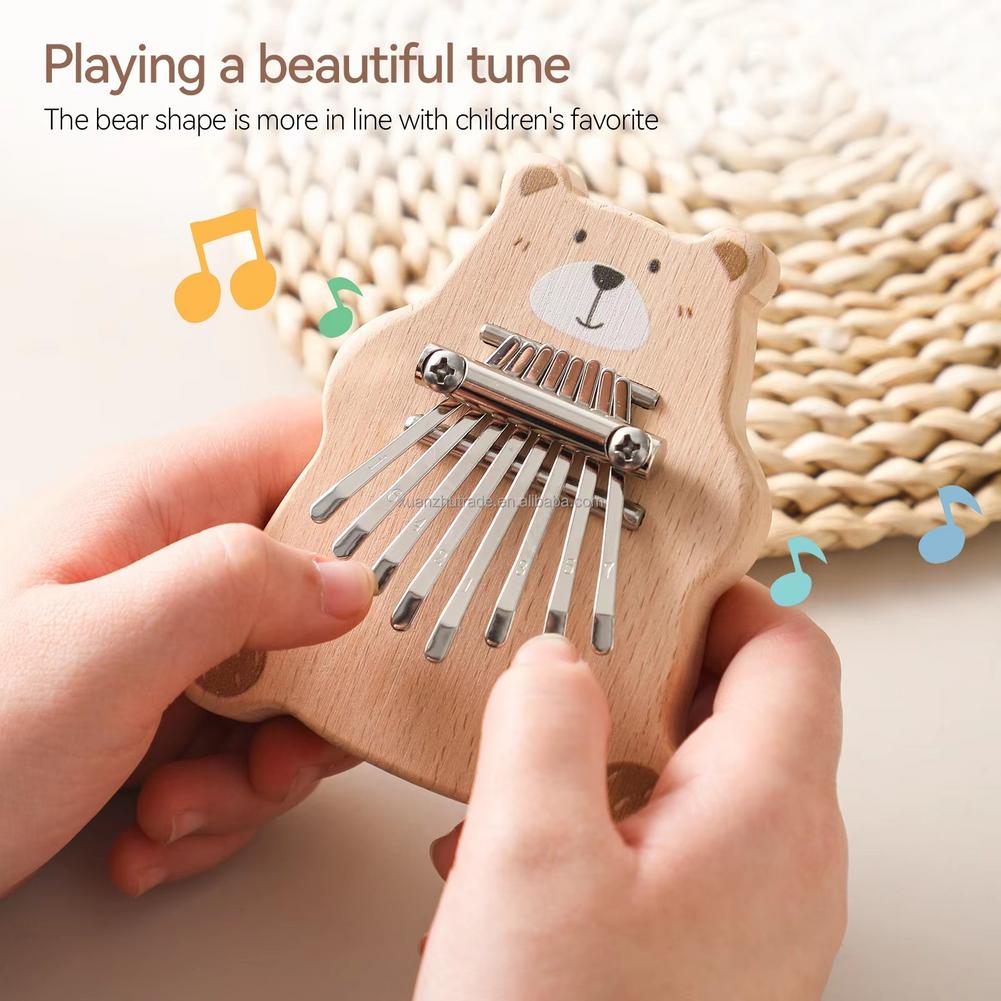 8-toetsen mini kalimba draagba - Musical Instrument Kids recensie en prijs