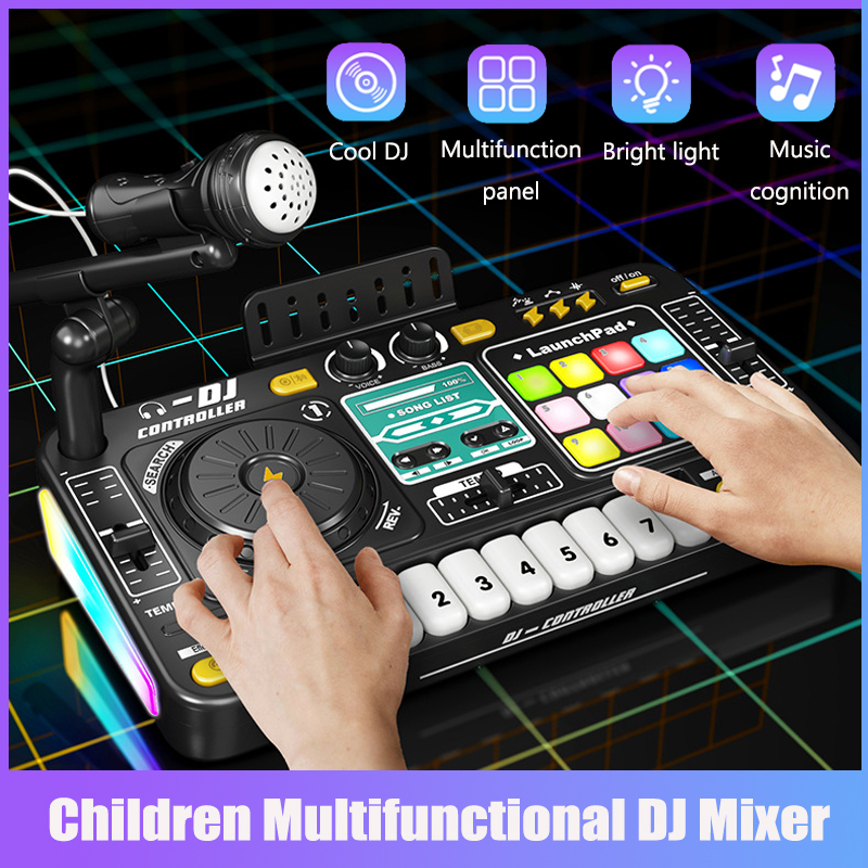 DJ Mixing Toys voor kinderen M - Musical Instrument Kids recensie en prijs