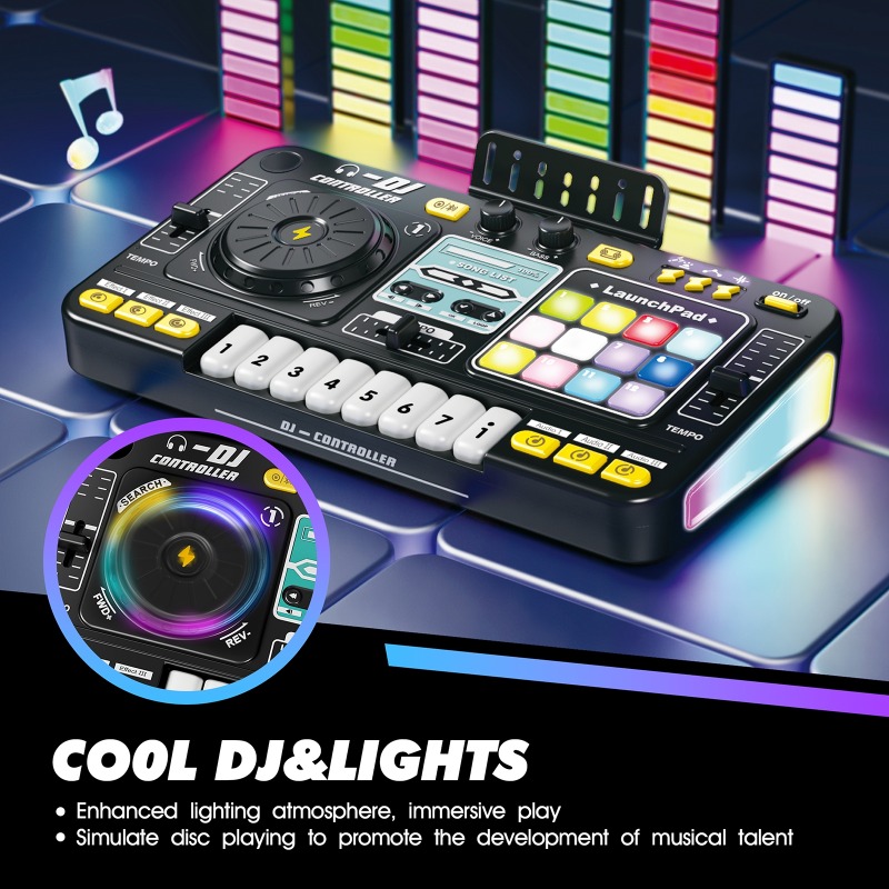 DJ Mixing Toys voor kinderen M - Musical Instrument Kids recensie en prijs