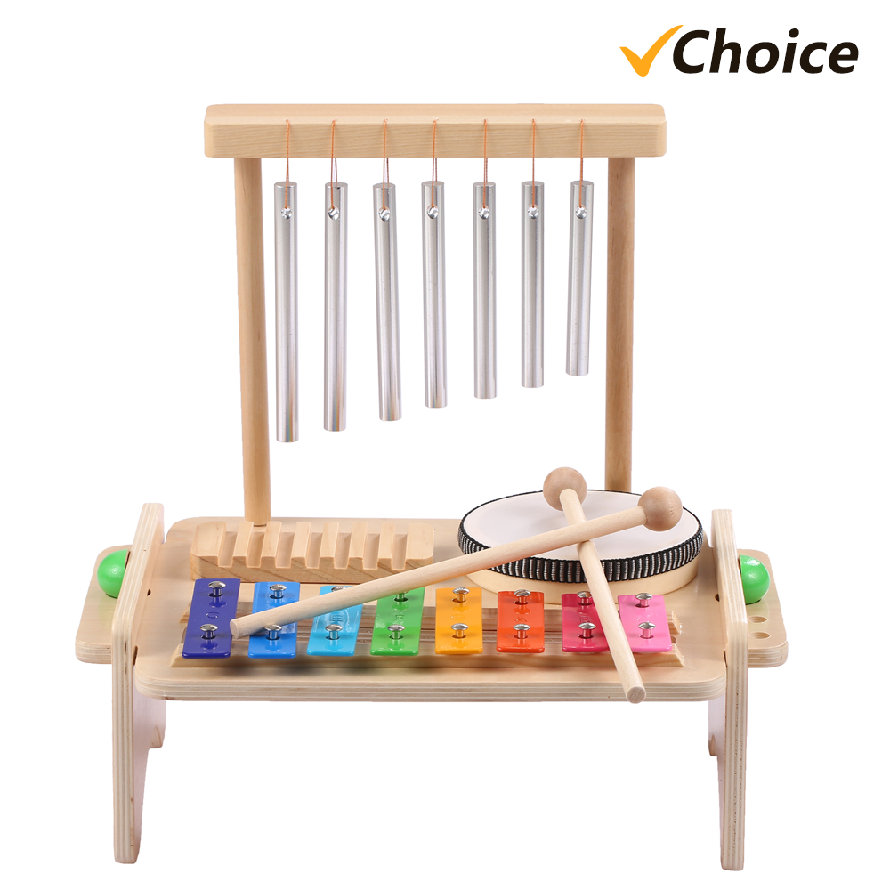 Windgong Combinatie Kids Drums - Musical Instrument Xylophone recensie en prijs
