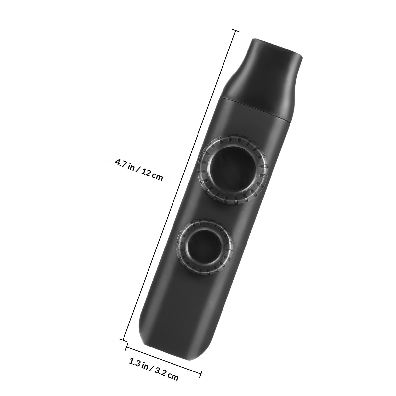 Dubbele fluitgat Kazoo-instrum - Violin Musical Instrument recensie en prijs