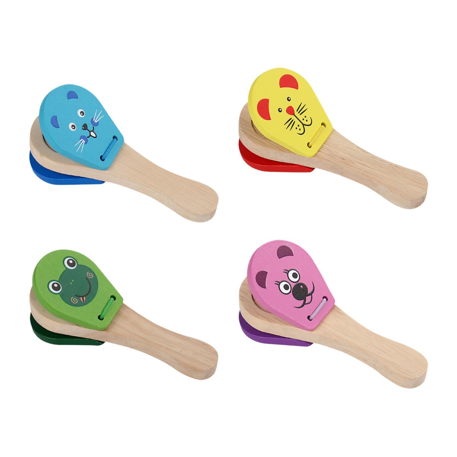 Baby houten castagnetten muzik - Musical Instrument For Babies recensie en prijs