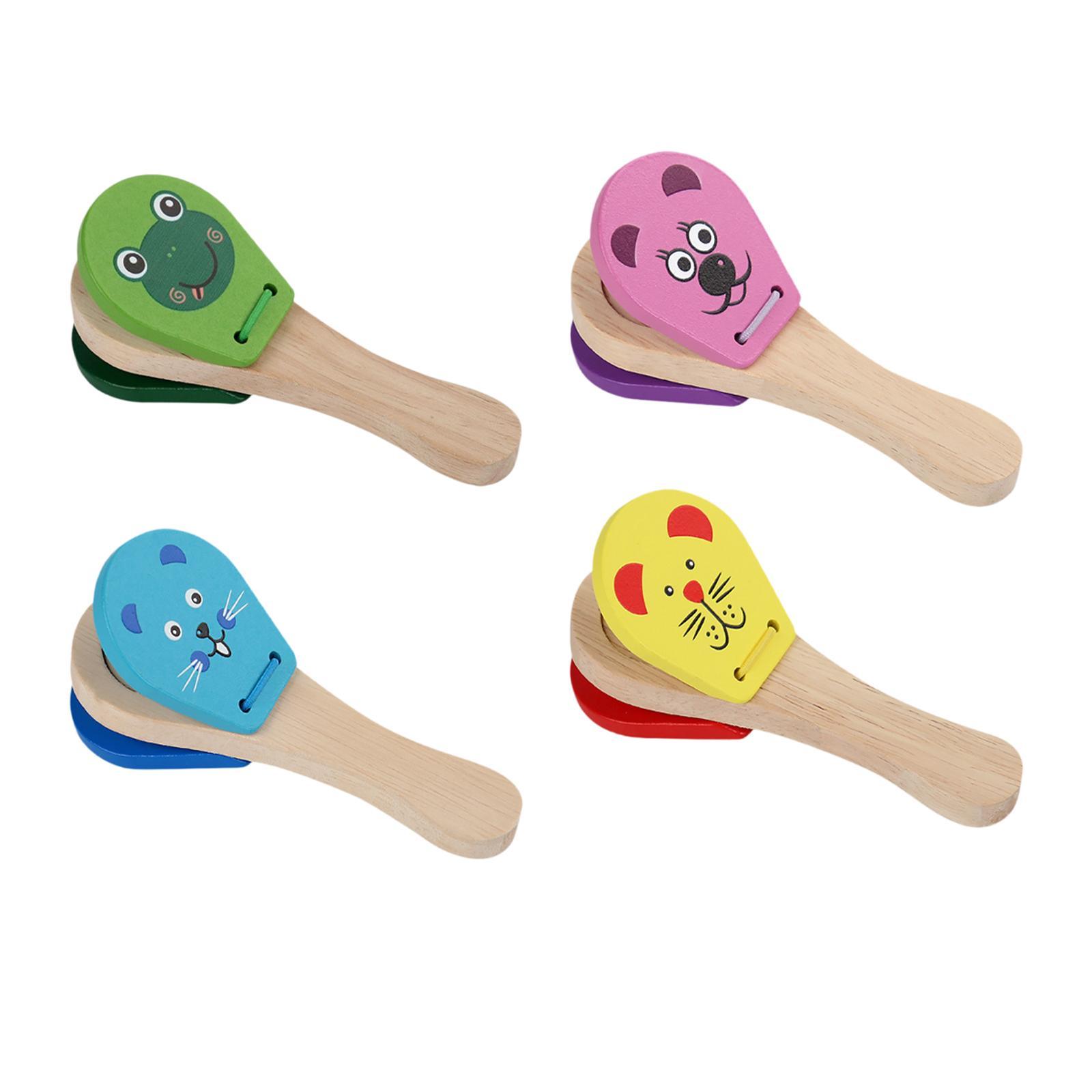 Baby houten castagnetten muzik - Musical Instrument For Babies recensie en prijs