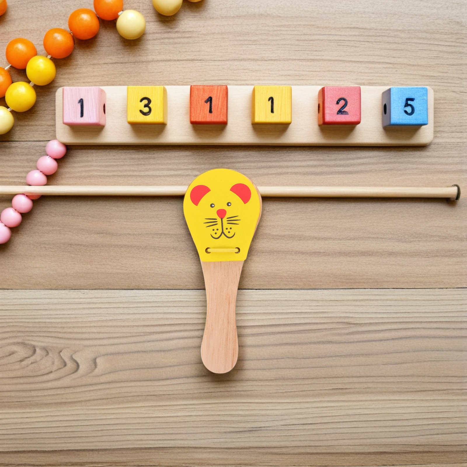 3-delige houten baby percussie - Musical Instrument For Babies recensie en prijs