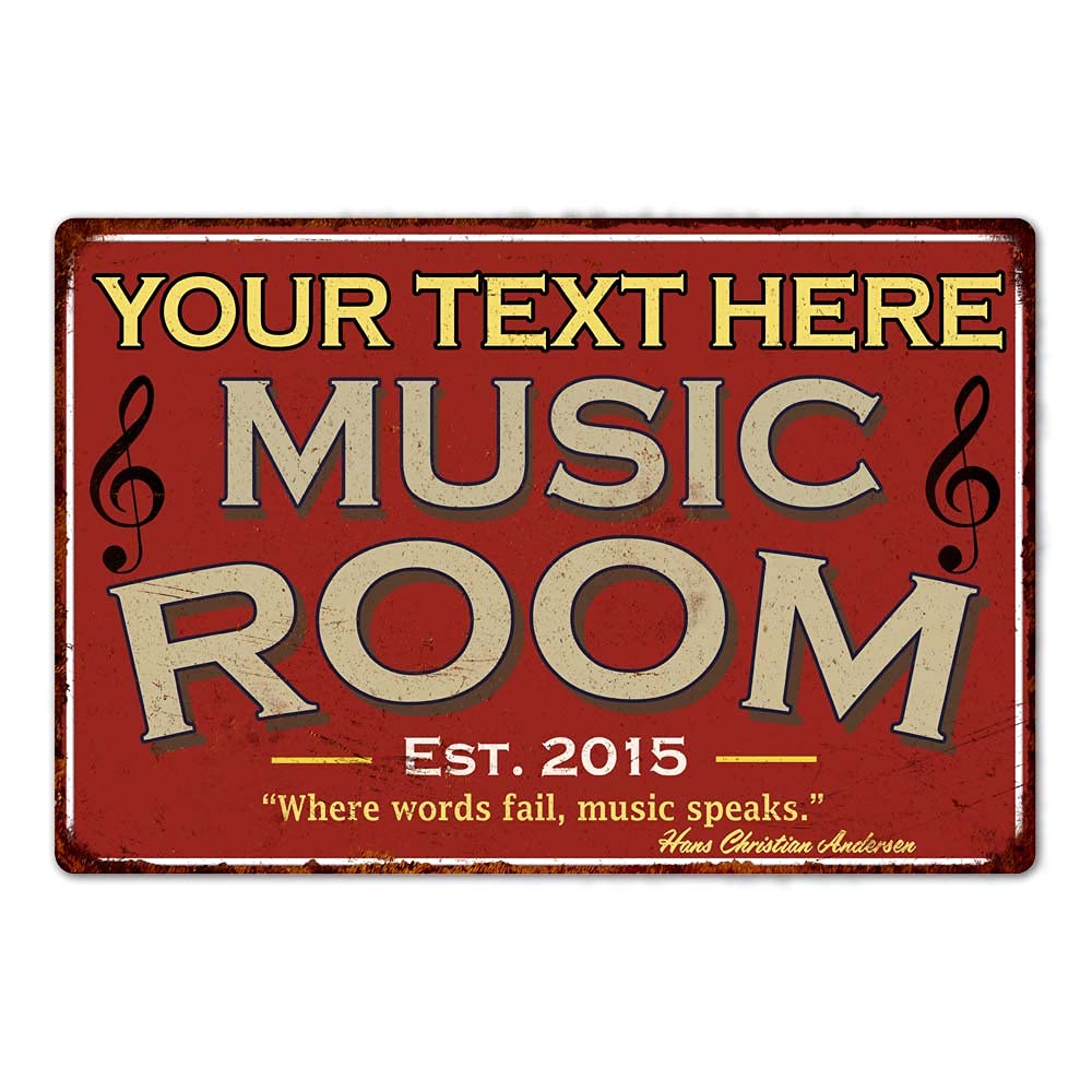 Gepersonaliseerd Muziekruimteb - Song With Musical Instrument recensie en prijs