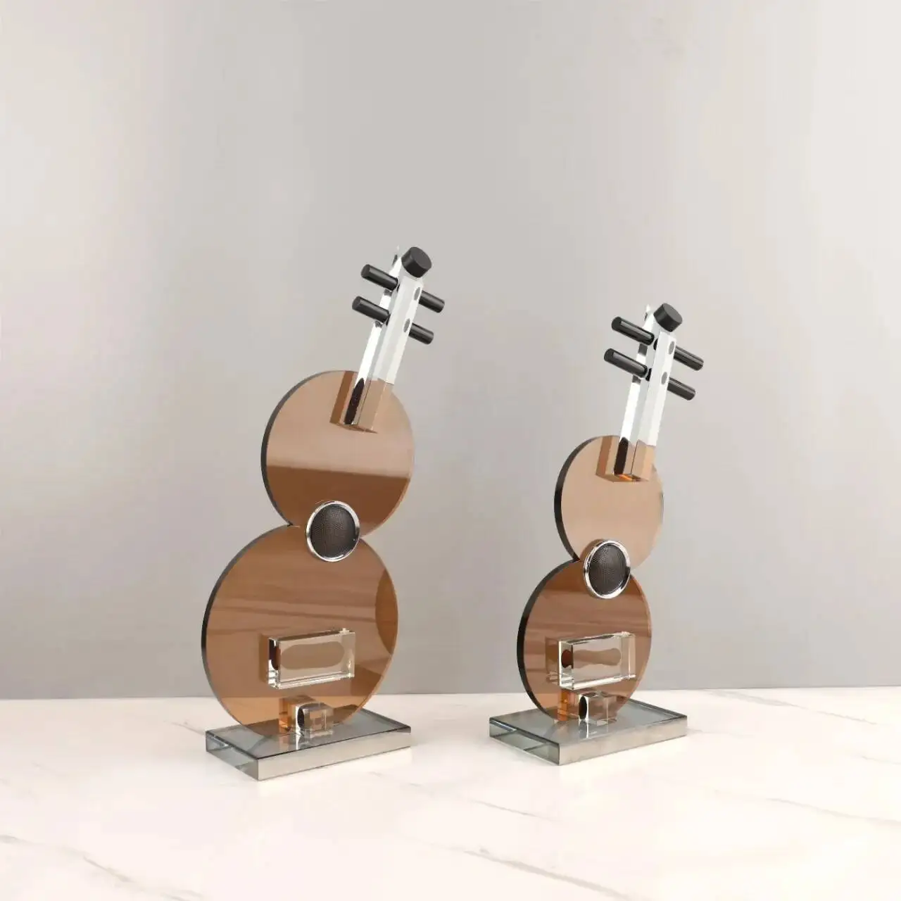 Glazen ambachtelijk bruin glas - Musical Instrument Accessories recensie en prijs