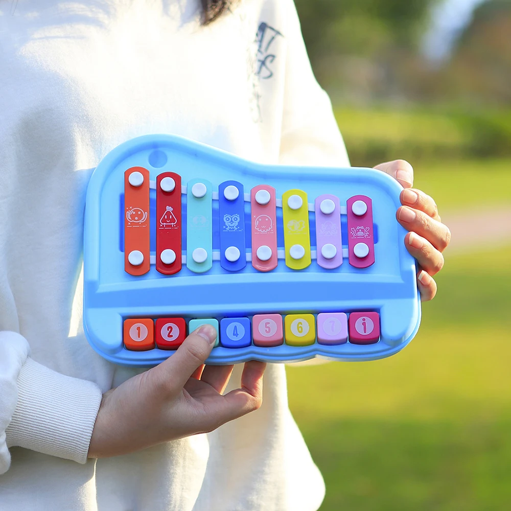 8-toon handpercussie-instrumen - Musical Instrument Xylophone recensie en prijs