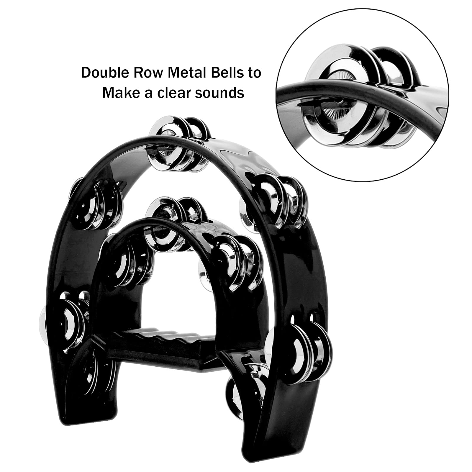 Tamboerijn Dubbele Rij Metalen - Musical Instrument Kids recensie en prijs