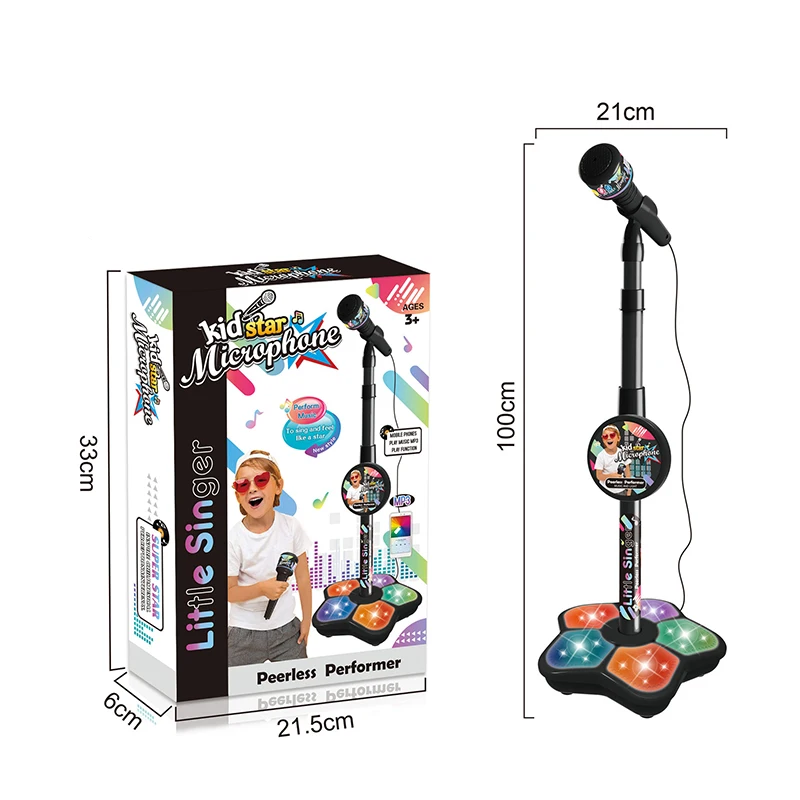 Kindermicrofoon met standaard  - Song With Musical Instrument recensie en prijs