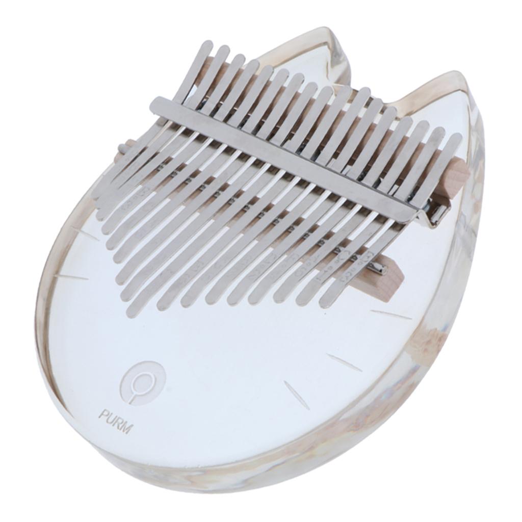 Kalimba 17-toetsen acryl trans - Musical Instrument Kids recensie en prijs